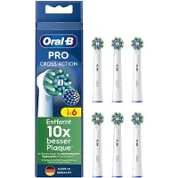 Oral-B Pro Cross Action Sähköhammasharjan Vaihto 6 Yksiköt
