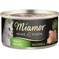 Miamor 12x80g tonnikala & kasvikset Fine Filets Naturelle kissanruoka