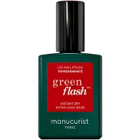 Manucurist Paris Green Flash Gel Polish Pomegranate