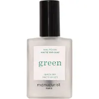 Manucurist Paris Green Matte Top Coat Päällyslakka 15 ml