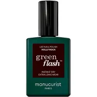Manucurist Paris Green Flash Gel Polish Hollyhock