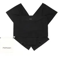 MOMCOZY Baby Wrap Carrier Czarny | Nosidelko |