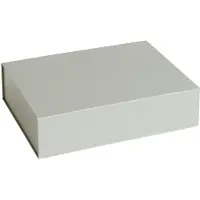 HAY Colour Storage S kannellinen laatikko 25,5x33 cm Grey