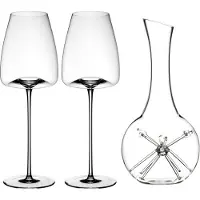 Zieher - Vision Star Mini Dekantteri + Straight Viinilasi 2 kpl