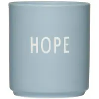 Design Letters suosikkikuppi 25 cl Hope-light blue