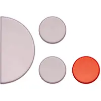 Design Letters Treasure Trays -tarjotin 4 kpl setti Lavender-terracotta