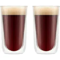 Bodum Douro kaksiseinäinen olutlasi 45 cl 2-pakkaus Kirkas