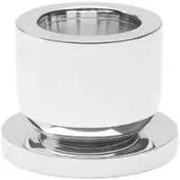 Skultuna Bijou Kynttilänjalka Hopeoitu - Kynttilänjalat Messinki Silver Plated Brass - S769