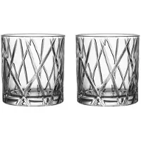 Orrefors - City double old fashioned Lasi 34 cl 2 kpl