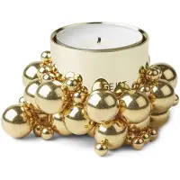 Gejst Molekyl Tealight 1 - Gold - Ø:4.3CM