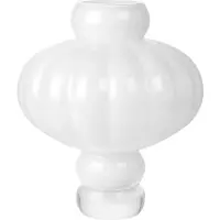 Louise Roe Balloon maljakko, 40 cm Opal White