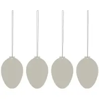 Cooee Design Easter Deco -muna pääsiäiskoriste 4-pakkaus Hiekka