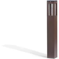 LES JARDINS LED-aurinkopolun valo Tradition Sensor Corten 90cm Tradition, himmennettävä, Ruskea/ruoste, Alumiini, Moderni, aurinkokennovalaisin