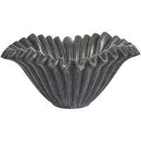 Jakobsdals Anemone Skål - Black - 30X30X15CM