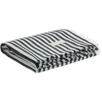 Gant Home Light Stripe Huopa 130x180 Cm Tummansininen - Huovat & Peitteet Lampaantalja Evening Blue - 853103202-433