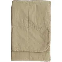 Tine k home Stay Päiväpeite 260x260 Cm - Päiväpeitot Puuvilla Khaki - STAYQUILT260-KHAKI
