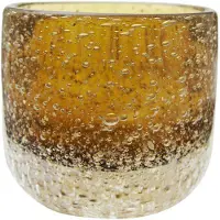 Jakobsdals Maple Kynttilänjalka 8 Cm - Kynttilänjalat Lasi Oranssi - N892356-57