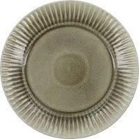House Doctor Dinner Plate, Hdpleat, Grey, Brown - Grey - Ø 27 CM