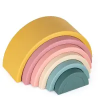 Petite&Mars Rainbow 12m+ aktiivilelu Intense Ochre 1 kpl