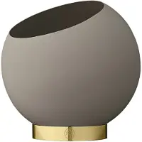 AYTM Globe kukkaruukku Ø 17 cm Taupe