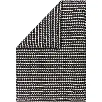 Marimekko Räsymatto Dc 150X210 Cm - Black - 150X210CM