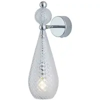 Ebb & Flow Smykke Seinävalaisin Check / - Seinävalaisimet Metalli Shiny Silver - LA101136W