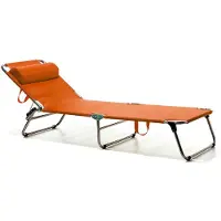 Fiam Amigo aurinkotuoli orange alumiini/textileen