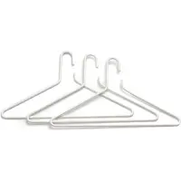 Essem Design 3-Pack Bøjle Triangel - White - ONE SIZE