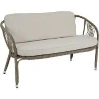 Brafab Apel Sohva 2-istuttava Luonnollinen - Ulkosohvat Keinorottinki Natural - 3652-61-02