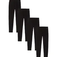 We fashion Leggingsit vaaleanpunainen / musta