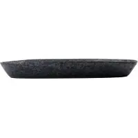 House Doctor Pion tarjoilulautanen 19x38 cm Musta-ruskea