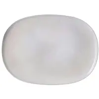 Heirol x Nosse Svelte -tarjoilulautanen soikea 35 cm Stone