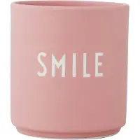 Design Letters suosikkikuppi 25 cl Smile-old rose