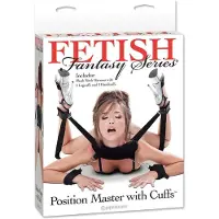 Pipedream - Fetish Position Master - BDSM‑sidontasetti (musta)
