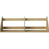 FDB Møbler B5 hylly gloss 5 80x21 cm Oak nature lacquered