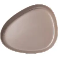 Lind DNA Curve Stoneware tarjoiluvati 30x35 cm Warm grey