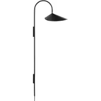 Ferm Living Arum swivel tall -seinävalaisin Black