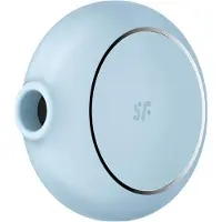 Satisfyer Pro To Go 3 - ladattava, ilmuaaltoja käyttävä klitoriskiihotin (sininen)