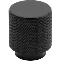 Beslag Design Knob Helix-33 Matte Black - Nupit ja ovenkahvat Alumiini Matta Musta - 309036-11