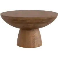 Urban Nature Culture Rotondo Sohvapöytä / Sivupöytä Ø53x30 Cm - Sohvapöydät Sunkay Wood Ruskea - 107128