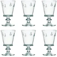 La Rochère Bee -lasi, 16 cm, iso jalallinen, 35 cl, 6 lasin setti