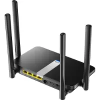 Cudy LT500, Wi-Fi 5 (802.11ac), Kaksitaajuus (2,4 GHz/5 GHz), Ethernet LAN, 4G, Musta, Pöytäreititin