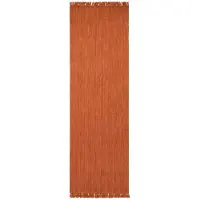 Chhatwal & Jonsson Nanda käytävämatto Rust Melange, 80 x 250 cm