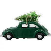 House Doctor MINI Xmas car Vihreä