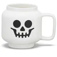 LEGO STORAGE Ceramic Mug Small Skeleton - White - S
