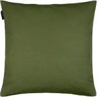 Linum Annabell tyynynpäällinen 50 x 50 cm Tumma oliivinvihreä
