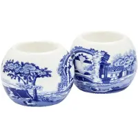 Spode Sininen Italian tuikkukuppi 2 kpl Sinivalkoinen