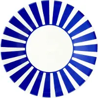 Spode Steccato Sivulautanen 18 Cm Bold Stripe - Aluslautaset Kivitavara Sininen - ITSB05086