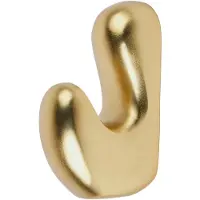 Broste Copenhagen Roberta koukku 10x7 cm Brass finish