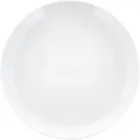 Pillivuyt Eventail flat leipälautanen Ø21 cm Valkoinen